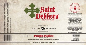 Saint Dekkera Pumpkin Flanders