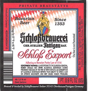 Schlossbrauerei Export