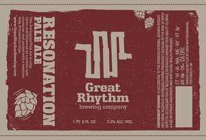 Great Rhythm Resonation Pale Ale