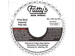 Fatty's Beer Works First Shot November 2014