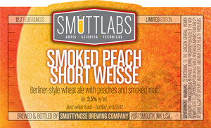 Smuttlabs Smoked Peach Short Weisse November 2014
