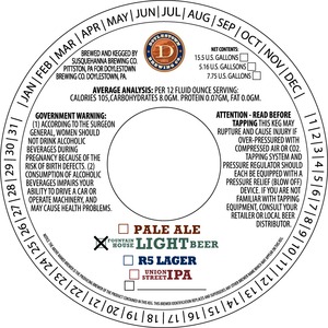 Doylestown Brewing Company Fountain House Light Beer