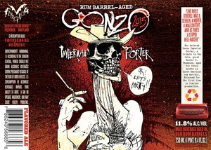 Flying Dog Rum Barrel Aged Gonzo Imperial Porter November 2014