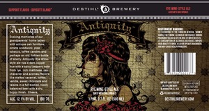 Destihl Brewery Antiquity