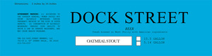 Dock Street Oatmeal Stout November 2014