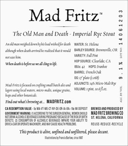 Mad Fritz The Old Man And Death November 2014