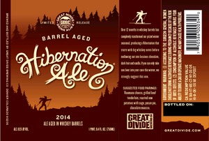 Great Divide Brewing Company Barrel Aged Hibernation