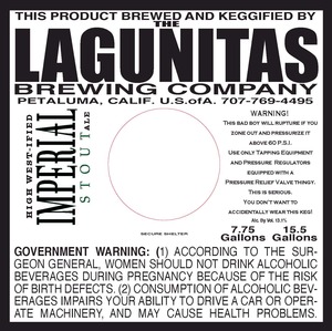 The Lagunitas Brewing Company High West-ified Imperial Stout