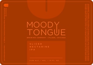 Moody Tongue Sliced Nectarine IPA November 2014