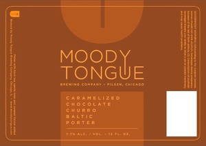 Moody Tongue Caramelized Chocolate Churro Baltic Port