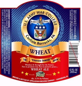 Appalachian Brewing Co War College Wheat November 2014