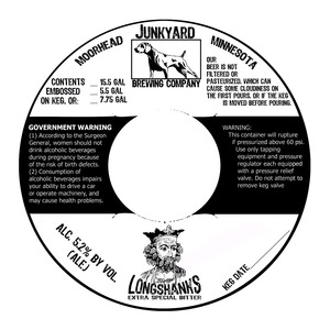 Junkyard Brewing Company Longshanks