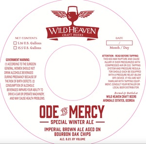 Ode To Mercy Special Winter Ale 