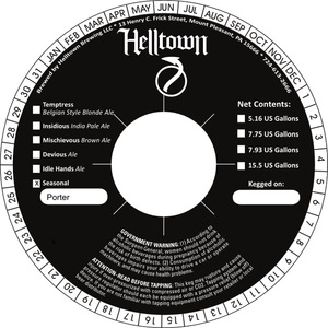 Helltown Porter November 2014