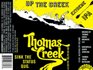 Up The Creek Extreme Ipa November 2014