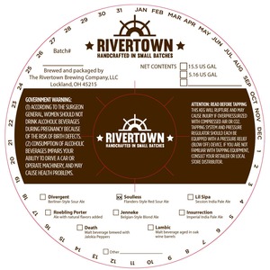 The Rivertown Brewing Company, LLC Soulless November 2014