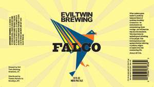 Evil Twin Brewing Falco November 2014