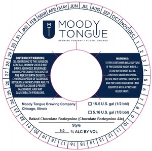 Moody Tongue Baked Chocolate Barleywine