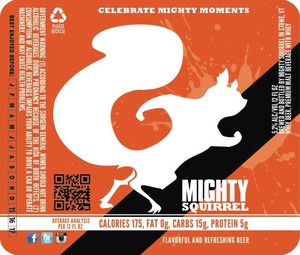 Mighty Squirrel Whey Beer December 2014