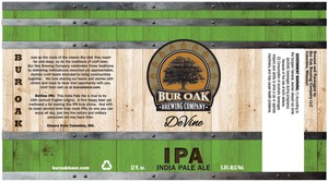 Bur Oak Brewing Company Devine IPA November 2014