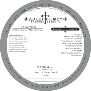 Adroit Theory Brewing Company Tenebris November 2014