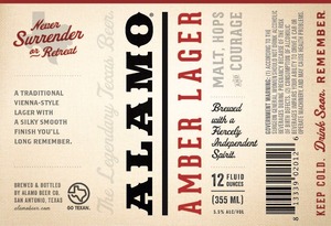 Alamo Amber Lager 