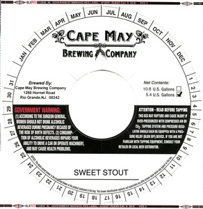 Sweet Stout November 2014