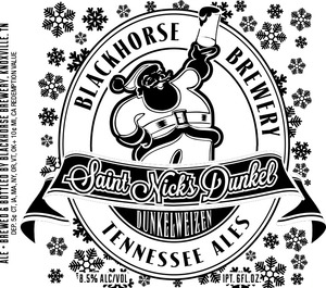 Blackhorse Brewery Saint Nick's Dunkel
