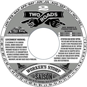 Two Roads Barrel Aged Worker's Stomp