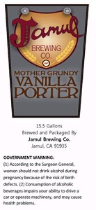 Mother Grundy Vanilla 