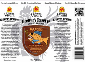 Brewery Vivant Wipa Snappa November 2014
