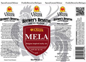 Brewery Vivant Mela