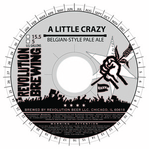 Revolution Brewing A Little Crazy November 2014