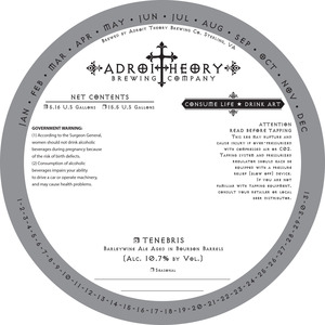 Adroit Theory Brewing Company Tenebris