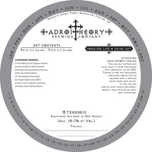 Adroit Theory Brewing Company Tenebris December 2014