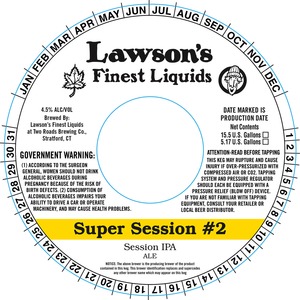 Lawson's Finest Liquids Super Session #2 December 2014