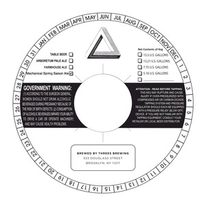 Mechanical Spring Saison Ale November 2014