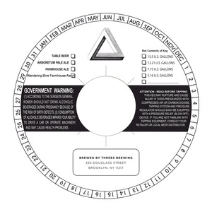 Wandering Bine Farmhouse Ale November 2014