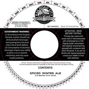 Spiced Winter Ale 