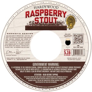 Hardywood Raspberry Stout