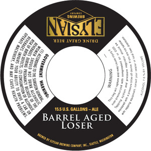 Elysian Brewing Company Barrel Aged Loser December 2014