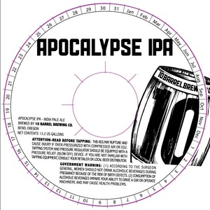 10 Barrel Brewing Co. Apocalypse IPA