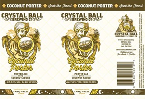 Crystal Ball Brewing Co. Coconut Porter