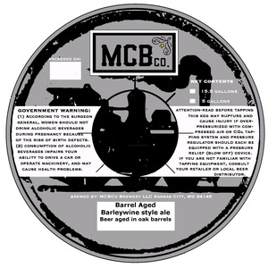 Mcbco Barrel Aged Barleywine Style Ale December 2014