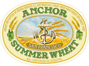 Anchor Brewing Company Summer Wheat December 2014