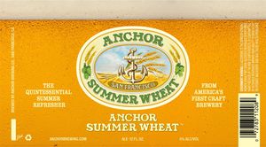 Anchor Brewing Company Summer Wheat December 2014