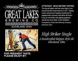 The Great Lakes Brewing Co. High Striker Single December 2014