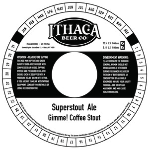 Ithaca Beer Company Superstout Ale Gimme! Coffee Stout