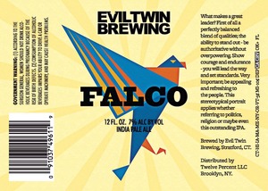 Evil Twin Brewing Falco December 2014
