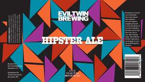 Evil Twin Brewing Hipster December 2014